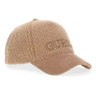 Czapki damskie - Damska Czapka z daszkiem GUESS BASEBALL CAP AW5183POL01-CAM – Brązowy - miniaturka - grafika 1