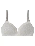 Biustonosze - Women'secret Lovely Biustonosz 'Maternity' Bawełna Szary Damski, Średni szary, 95B - miniaturka - grafika 1