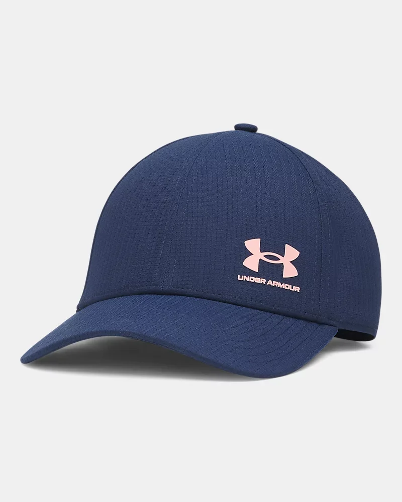 Czapka z daszkiem regulowana męska granatowa Under Armour UA Armourevent M AV LOW ADJ