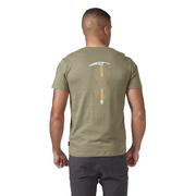 Koszulki męskie - Męska koszulka Rab Stance Axe Tee light khaki - L - miniaturka - grafika 1