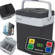 Lodówki turystyczne - Lodówka samochodowa turystyczna 32L Czarna - miniaturka - grafika 1