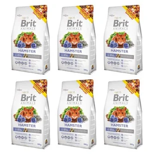 Karma dla gryzoni BRIT Animals Hamster Complete 6 x 300 g - Karma dla gryzoni - miniaturka - grafika 1