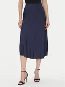 Spódnice - Fracomina Spódnica midi FJ25SG2003W45101 Granatowy Regular Fit - miniaturka - grafika 1