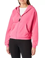 Bluzy damskie - VERO MODA Damska bluza z kapturem VMILSA LS Zip JRS BF, Hot Pink, XS, różowy (Hot Pink) - miniaturka - grafika 1