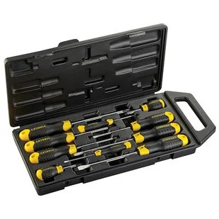 Stanley wkrętaki Cushion Grip 2-65-005 (płaskie, Ph) 10 szt. - Śrubokręty - miniaturka - grafika 1