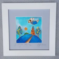 Pamiątka Chrztu Świętego - Anioł stróż - miniaturka - grafika 1