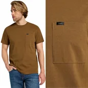 Koszulki męskie - Lee RELAXED POCKET TEE T-SHIRT luźna koszulka bawełniana męska kieszonka XL - miniaturka - grafika 1