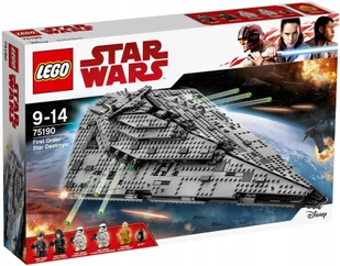 Lego Star Wars 75190 Niszczyciel gwiezdny Najwyższego Porządku Nowe - Klocki - miniaturka - grafika 1