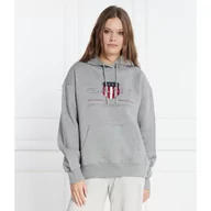 Bluzy damskie - Gant Bluza | Regular Fit - miniaturka - grafika 1