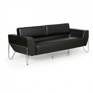 B2B Partner Sofa SPIDER, 3- miejscowa, czarna XP-161 H24-3 SEAT - Sofy i kanapy - miniaturka - grafika 2