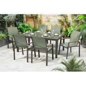 Meble ogrodowe - Zestaw Orion stół i 6 foteli - miniaturka - grafika 1