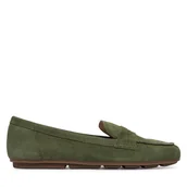 Mokasyny damskie - Mokasyny Tamaris 1-24203-46 Khaki - miniaturka - grafika 1