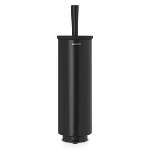 Brabantia Szczotka toaletowa w obudowie, mocowana do ściany Czarny 483349 - Akcesoria do wc - miniaturka - grafika 1