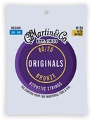 Struny gitarowe  - Martin M150 Acoustic Medium 80/20 struny do gitary akustycznej 13-56 - miniaturka - grafika 1