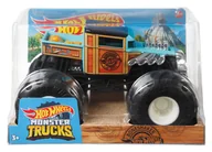 Samochody i pojazdy dla dzieci - Hot Wheels, pojazd Monster Trucks Bone Shaker, 1:24 - miniaturka - grafika 1