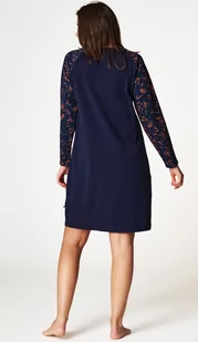 KOSZULA KEY LND-752 B22 (kolor granat, rozmiar S) - Piżamy damskie - miniaturka - grafika 2