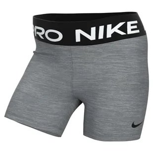 Nike Szorty damskie, Smoke Grey/Htr/Black/Black, M - Spodenki damskie - miniaturka - grafika 1