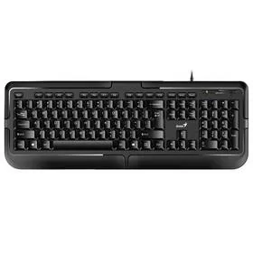 Klawiatura Genius KB-118, CZ+SK layout (31300010415) Czarna - Klawiatury - miniaturka - grafika 1