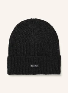 Calvin Klein Czapka schwarz - Czapki damskie - miniaturka - grafika 1