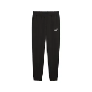 Męskie Spodnie PUMA ESS NO. 1 LOGO SLIM SWEATPANTS FL CL 68264201 – Czarny - Spodnie męskie - miniaturka - grafika 1