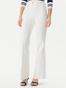 Guess Spodnie materiałowe W5GA1Q D5N71 Beżowy Regular Fit - Spodnie damskie - miniaturka - grafika 1