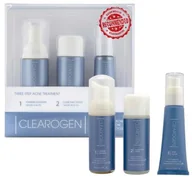 Serum do włosów - Clearogen Sensitive Skin Trądzik 3-Step 1-miesięczna Kuracja do Walki z Trądzikiem Bardzo Skuteczna - miniaturka - grafika 1