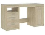 Biurka - Elior Funkcjonalne biurko w kolorze dąb sonoma R4-Z16 - miniaturka - grafika 1