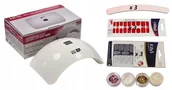 Lampy UV do paznokci - Lampa LED UV dual white 48W do manicure model FX7 firmy a.t.a - miniaturka - grafika 1