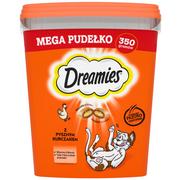 Dreamies Dreamies Megatub przysmaki dla kota Kurczak 2 x 350 g| Dostawa GRATIS od 89 zł + BONUS do pierwszego zamówienia