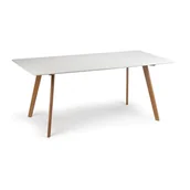 Stoły - B2B Partner Stół do jadalni, 180 x 90 x 75 cm 413022 - miniaturka - grafika 1