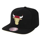 Czapki męskie - Czapka z daszkiem bejsbolówka Mitchell & Ness NBA Chicago Bulls - miniaturka - grafika 1