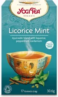 Zdrowa żywność - Yogi Tea HERBATKA MIĘTA Z LUKRECJĄ (LICORICE MINT) BIO (17 x 1,8 g) 30,6 g - - miniaturka - grafika 1