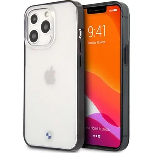 BMW Etui BMHCP13XPCUMRBK iPhone 13 Pro Max 6,7" transparent hardcase Signature Collection - Etui i futerały do telefonów - miniaturka - grafika 1