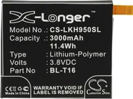 Baterie do telefonów - TECHTEK Baterie kompatybilny z [LG] G Flex 2, H950, H955, H959, LS996, US995 zastępuje BL-T16, kompatybilny z EAC62718201 - miniaturka - grafika 1