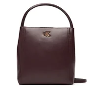 Torebki damskie - Torebka Calvin Klein Ck Bucket With Strap LV04F3174G Bordowy - miniaturka - grafika 1