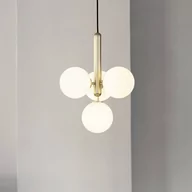 Lampy sufitowe - Nuura Aps Nuura Miira 4 lampa wisząca 4-pkt. mosiądz - miniaturka - grafika 1