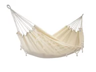 Hamaki - Hamak JOBEK KOCON fringes, ecru, 200x140x340 cm - miniaturka - grafika 1