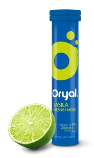 USP Zdrowie Oryal  x20 tabletek musujących o smaku limonkowo-cytrynowym - Witaminy i minerały - miniaturka - grafika 1