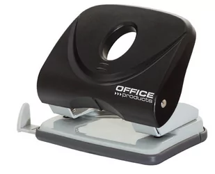Office products Dziurkacz , dziurkuje do 30 kartek, plastik, czarny 18051611-05 - Dziurkacze - miniaturka - grafika 1