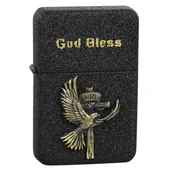 Trafika - Tasman, zapalniczka benzynowa, God Bless - miniaturka - grafika 1