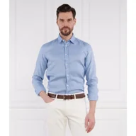 Koszule męskie - BOSS Lniana koszula Roger | Slim Fit - miniaturka - grafika 1