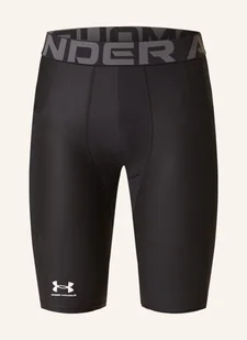 Under Armour Legginsy Ua Heatgear Z Siateczką schwarz - UNDER ARMOUR - Spodenki męskie - miniaturka - grafika 1
