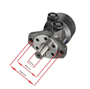 Silnik hydrauliczny Presko OMR BMR ALSG2 BM2SA200AAA+ nyple - Akcesoria do hydrauliki siłowej - miniaturka - grafika 6