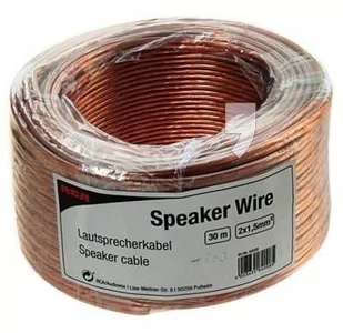 Oehlbach Kabel RCA głośnikowy 2x1.5mm2 30m 2x1.5mm2 30m - Kable - miniaturka - grafika 2