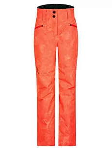Ziener Dziewczęce spodnie narciarskie Alin | wodoszczelne, wiatroszczelne, ciepłe, czerwone (tie dye hot red), 128 - Spodnie narciarskie - miniaturka - grafika 1