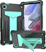 Etui do tabletów - Pancerne Etui do Samsung Galaxy A7 Lite 8.7 Cala Turkusowe - miniaturka - grafika 1