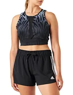 Spodenki damskie - adidas Szorty damskie Con22 Dt SHO W, czarno-białe, H21277, XL UE - miniaturka - grafika 1