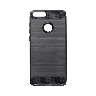 NoName Etui Carbon Huawei P Smart czarny black - Etui i futerały do telefonów - miniaturka - grafika 1