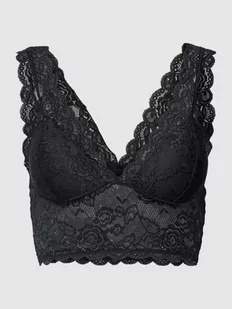 Biustonosz typu bralette z obszyciem z koronki model ‘CHLOE’ - Biustonosze - miniaturka - grafika 1