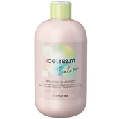 Szampony do włosów - Inebrya Ice Cream Balance, szampon do włosów przetłuszczających się, 300ml - miniaturka - grafika 1